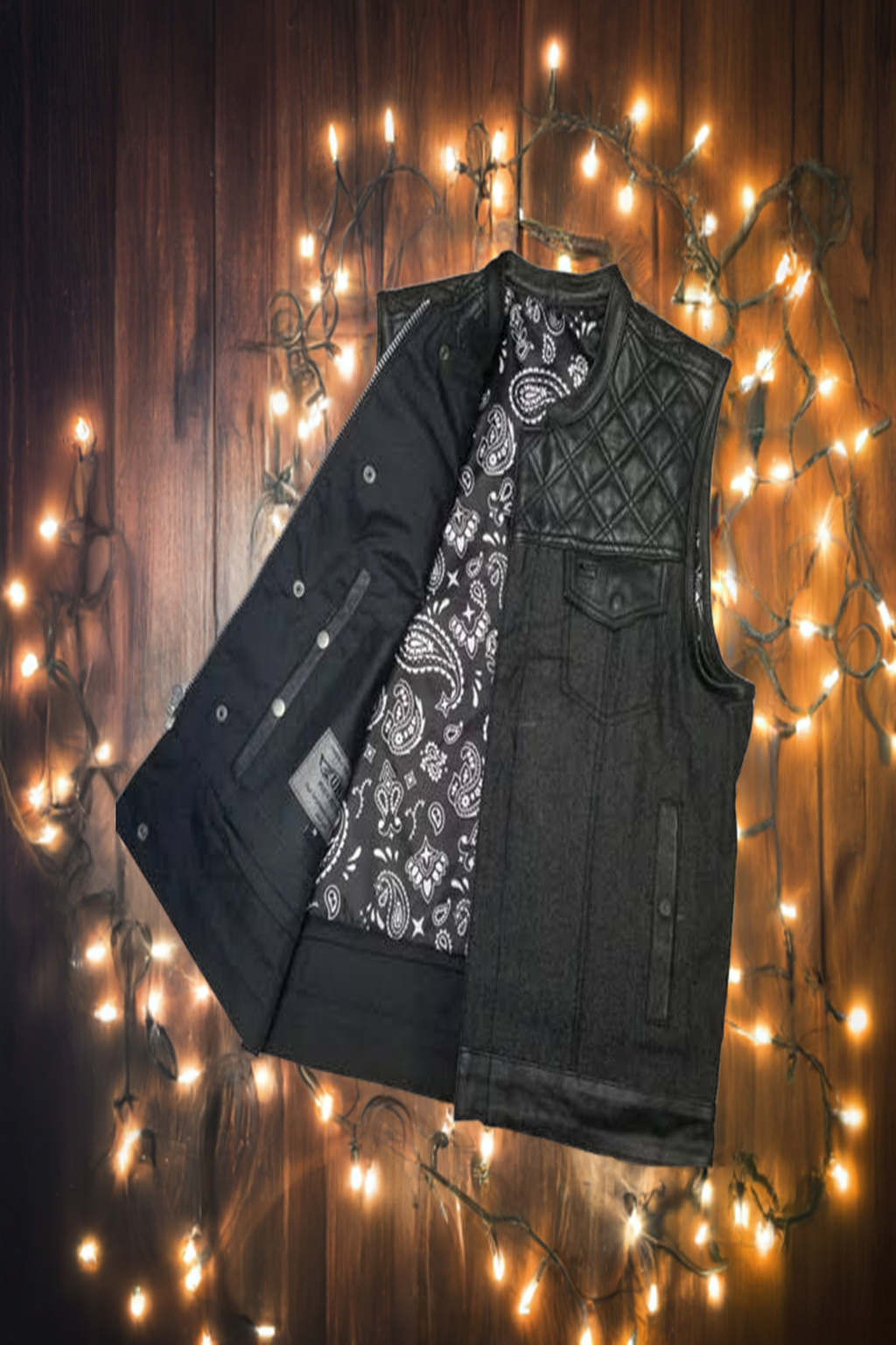 men's motorcycle vests