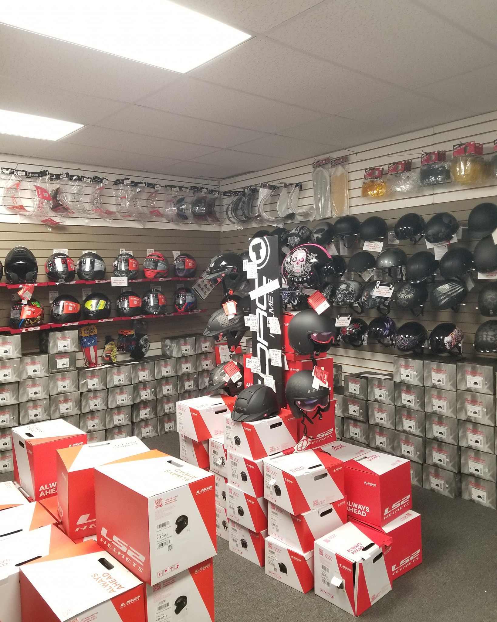 Leather Bound NJ Helmet Room