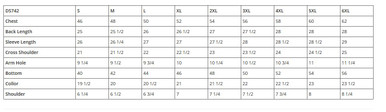 ds742 sizing