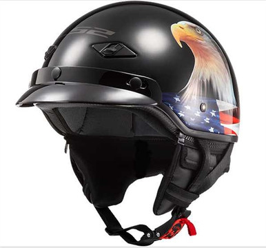 eagle motorcycle helmet full face Bluetooth Modular This is a lightweight helmet Novelty Eagle- W/ Rose L
