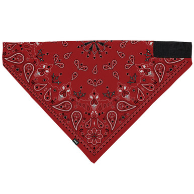 Red Paisley Bandanna Motorcycle Mask – Skull & Paisley Face Cover