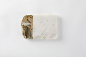 Marble And Agate Serving Board Small 6x9"