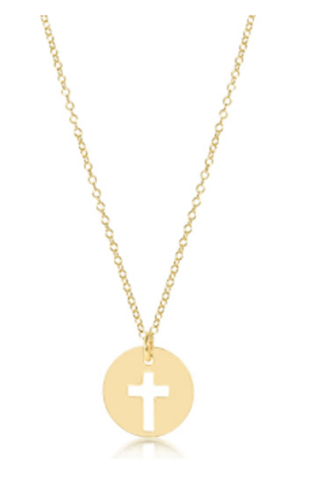 16" Necklace Blessed Cross