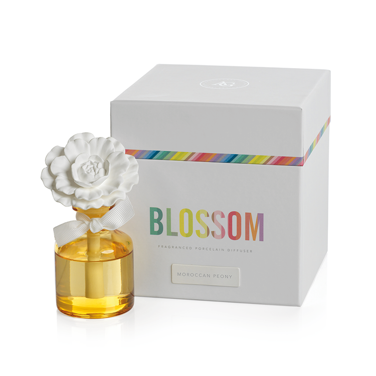 Apothecary Guild Blossom Porcelain Diffuser  Moroccan Peony