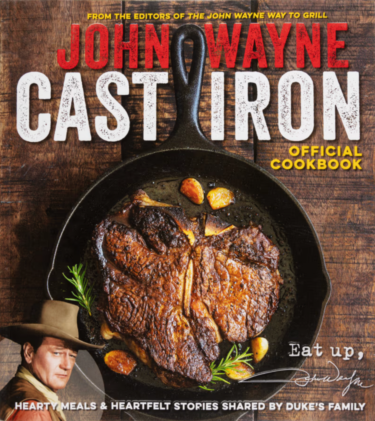 John Wayne Cast Iron Book