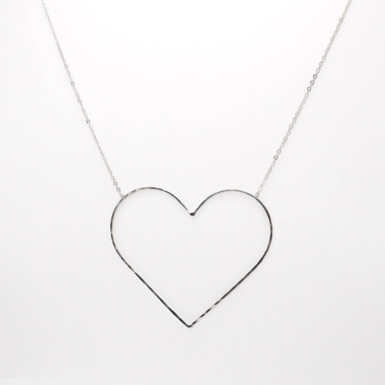 Heart of Gold / Silver Lining Necklace