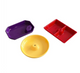 MEL09 Pinstripes Dainty Dish 3pc Set - Brights