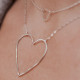 Heart of Gold / Silver Lining Necklace
