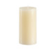 Ivory Pillar Candle Unscented 3x6