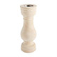 Paulowina Wood Candlestick Sml