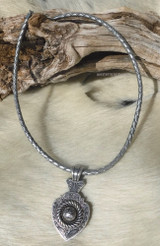 Silver Leather Cord Necklaces soft and supple to wear  western canteens