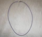 2 MM Leather Cord Necklace Purple by westerncanteens.com