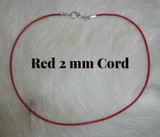 2 MM Leather Cord Necklace  by westerncanteens.com