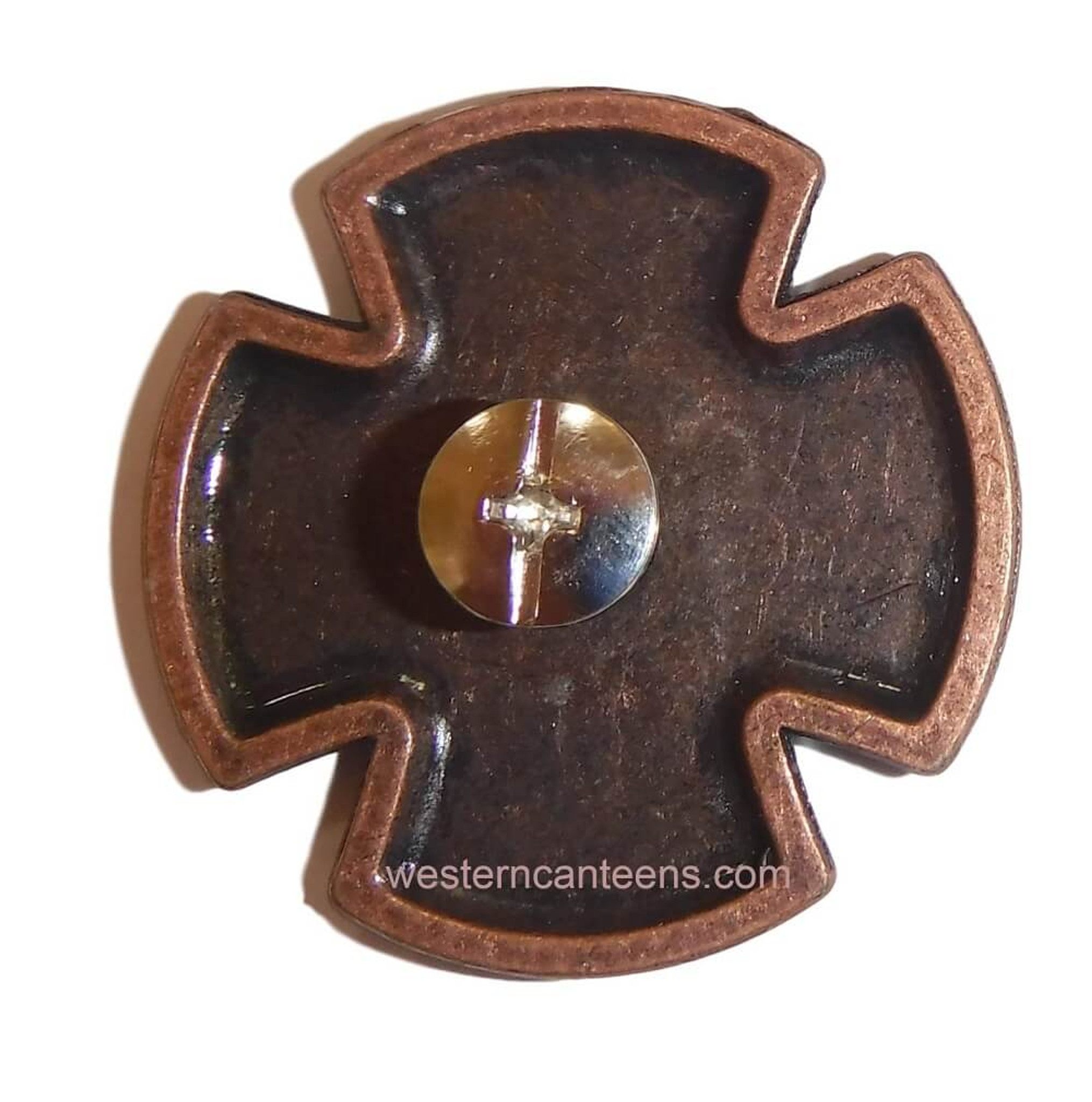 BS9170 COPPER 1 Copper Leather Craft Conchos Engraved Celtic Concho  Screwback