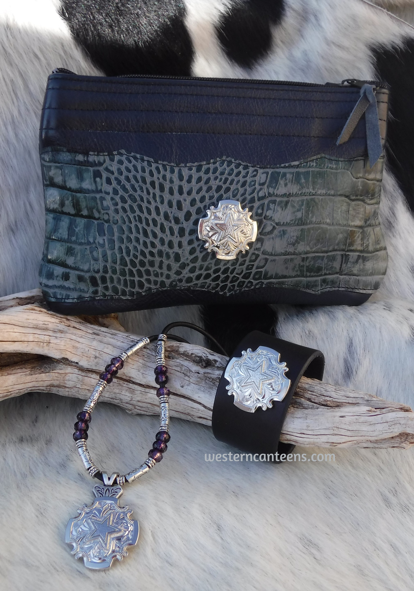 Star Western Concho Bright Silver C190