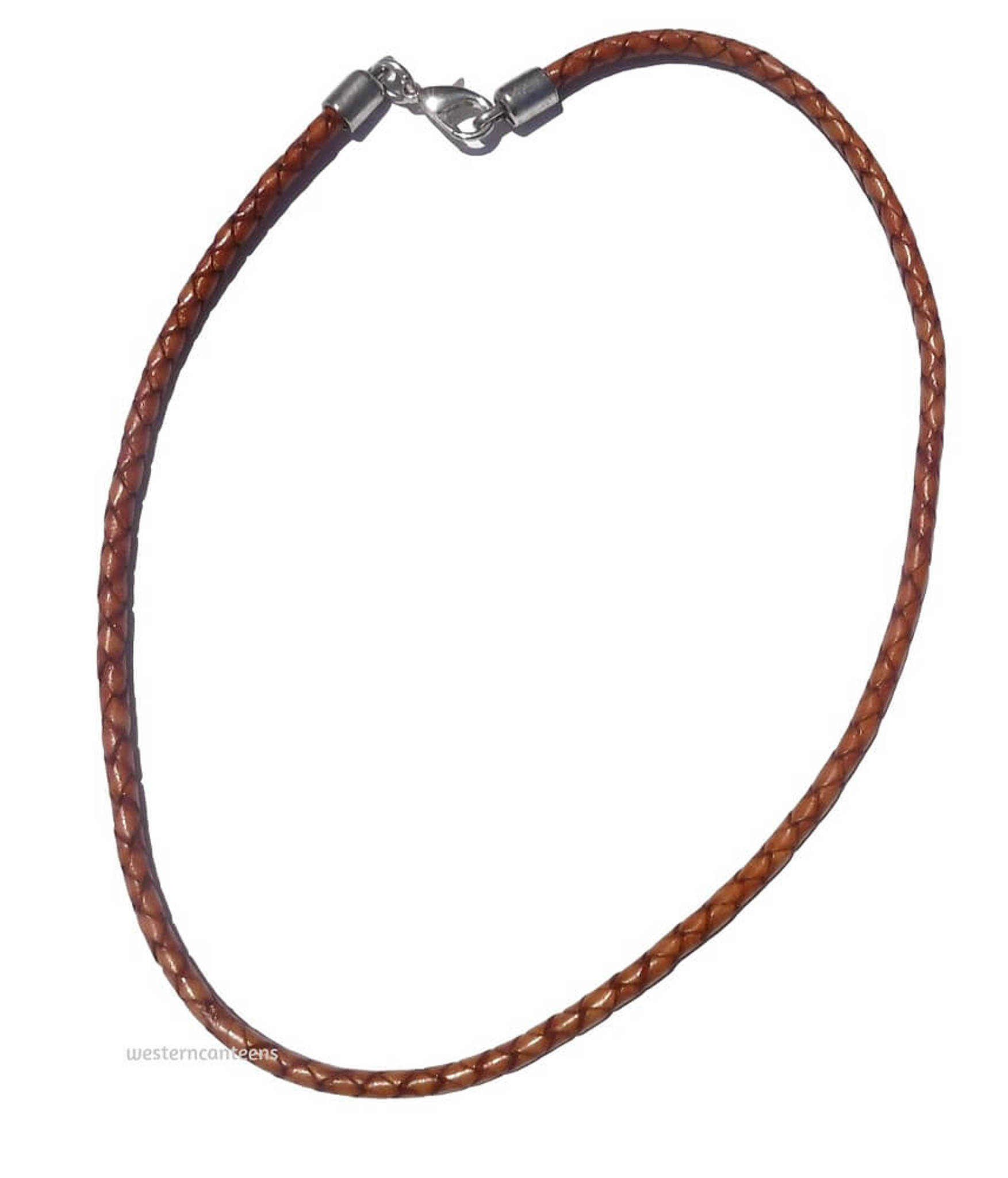 Buy Mens Braided Leather Necklace With Stainless Trigger Clasp-genuine  Braided Cord-high Grade Steel Clasp-colour Choice-man Necklace Online in  India - Etsy