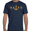 us navy tshirt anchor blue