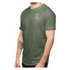 operation desert storm veteran tshirt olive drab military army - side view