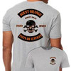 vietnam veteran tshirt agent orange heather gray