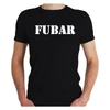 fubar t shirt black - front view