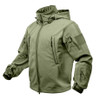 special ops tactical waterproof jacket olive drab