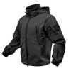 special ops tactical waterproof jacket in black