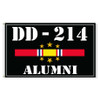 dd214 alumni flag national service ribbon