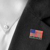 us veteran lapel pin us flag on lapel