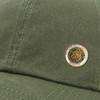 armor god custom lapel pin on od hat