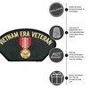 vietnam era veteran patch features