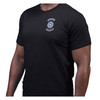 Air Force Veteran T-Shirt with Roundel Logo - side view