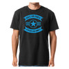 Officially Licensed US Air Force T-Shirt with Once Air Force Always Air Force Text - front view