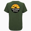 Vietnam Veteran T-Shirt with Huey Sunset Graphic back