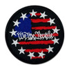 We The People Patch with Flag Graphic