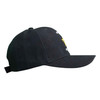 Officially Licensed US Army Veteran Stars with Logo Embroidered Black Hat side view