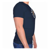 Vietnam Era Veteran- Eagle Emblem Graphic T-Shirt: navy blue t shirt - side view