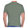 Vietnam Era Veteran- Eagle Emblem Graphic T-Shirt: olive drab tshirt - back view