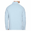 Classic Clubhouse Luxury Performance Micro-Stripe 1/4 zip  - back of top