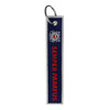 U.S. Coast Guard Keychain | Bag Tag | Embroidered - shows flip side of keychain and read semper fortis