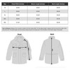 Custom Embroidered Desert Storm Veteran Soft Shell M-65 Tactical Jacket sizing chart