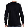 Veteran Graphic Black Long Sleeve T-Shirt with Oath of Enlistment - back view