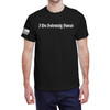 Oath of Enlistment T-Shirt front in black