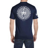 Armor of God Ephesians 6:13 Distressed Graphic T-Shirt back navy
