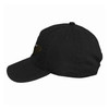 Officially Licensed by the U.S. Air Force Vintage Black Hat with USAF Hap Arnold Logo Veteran Patch side view