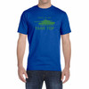 This Is My Tank Top T-Shirt with Distressed Abrams Battle Tank Graphic in royal blue
