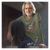 man wearing Vietnam Veteran - Home of the Free - Because of the Brave olive drab Long Sleeve T-Shirt