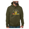 Vietnam Veteran All Gave Some, 58,479 Gave All Olive Drab Hoodie front view