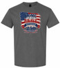 American Veteran 250th Anniversary Home of the Brave charcoal grey - front