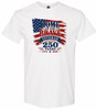 American Veteran 250th Anniversary Home of the Brave white - front view