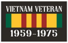 Vietnam Veteran 1959-1975 Decal/Sticker